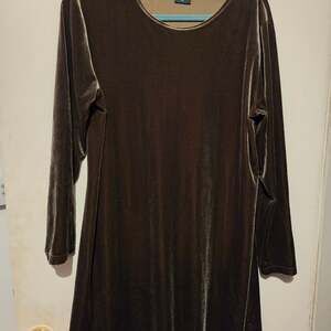 Hunt Club Velvet Long Sleeve Dress Gothcore Holiday